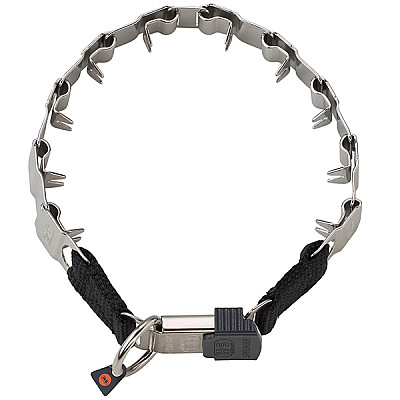 Sprenger NECK-TECH SPORT строгий нашийник для собак, пластинчастий нержавіюча сталь, із замком ClicLock