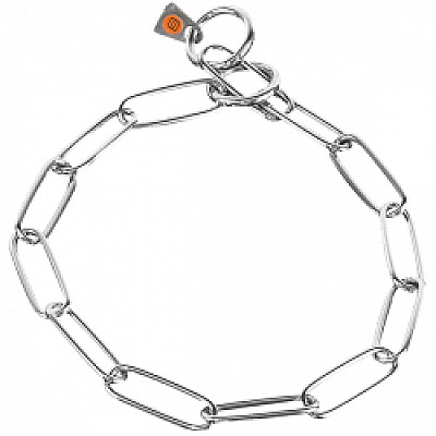 Sprenger Long Link широка ланка нашийник для собак, 3мм, нержавіюча сталь