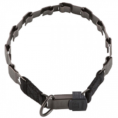 Sprenger NeckTech FUN пластинчастий нашийник для собак, ClicLock, воронена матова сталь