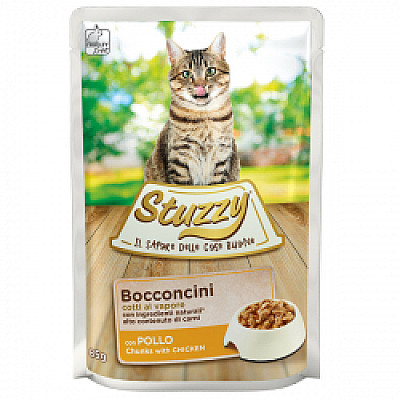 Stuzzy Cat Chicken ШТУЗІ КУРКА в соусі консерви для котів, вологий корм