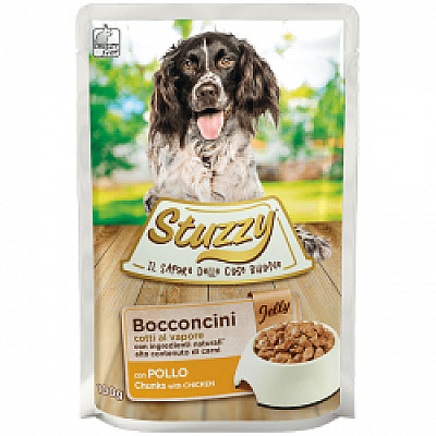 Stuzzy Dog Chicken ШТУЗІ КУРКА в желе консерви для собак, вологий корм