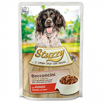 Stuzzy Dog Beef ШТУЗИ ГОВЯЖИНА в соусе консервы для собак, влажный корм