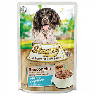 Stuzzy Dog Ocean Fish ШТУЗІ ОКЕАНІЧНА РИБА в желе консерви для собак, вологий корм