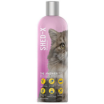 Шампунь проти линьки для котів SynergyLabs Shed-X Shampoo