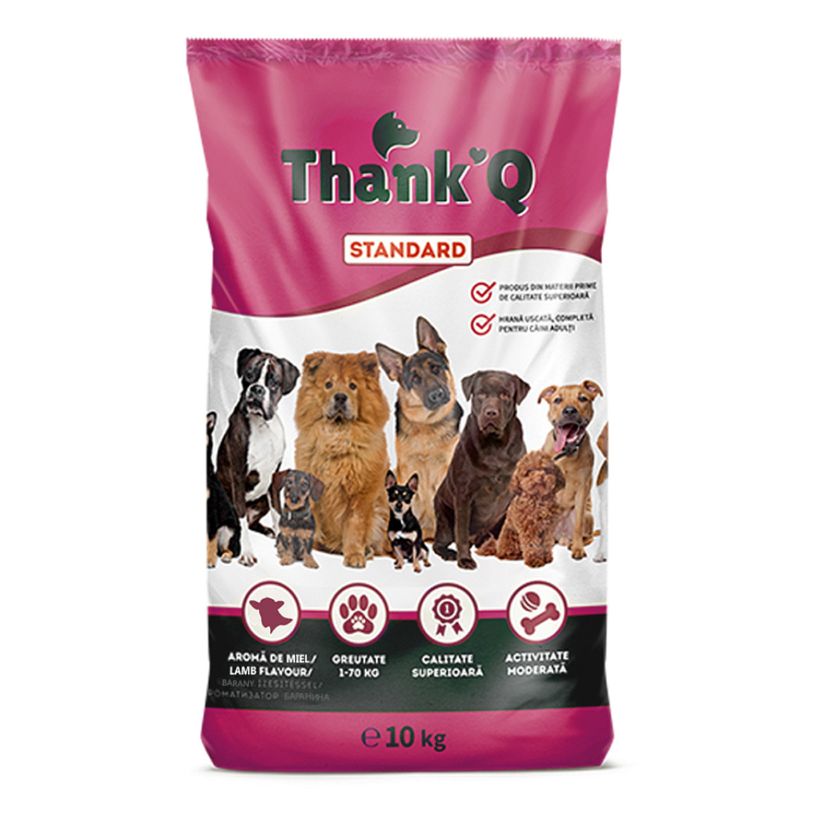 Сухой корм для собак ThankQ Баранина, 10 кг