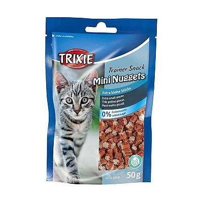 Trixie Trainer Snack Mini Nuggets - Ласощі з тунцем і птицею для котів