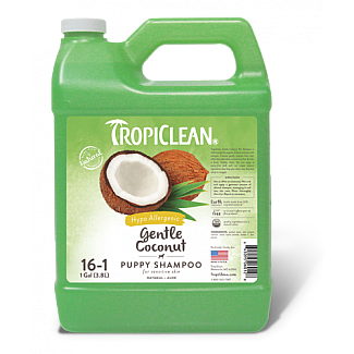 Tropiclean ТропиКлин Gentle Coconut Puppy Shampoo шампунь для щенков и котят, 355 мл