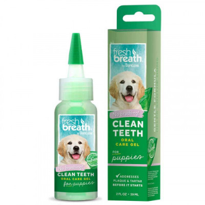 Tropiclean Гель для догляду за ротовою порожниною "Свіжий подих" (No Brush) для цуценят