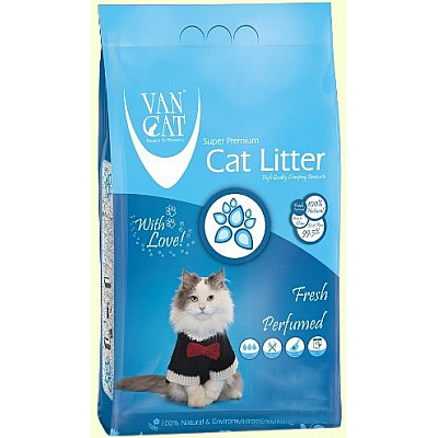 Van Cat Fresh бентонитовый ароматизированный наполнитель