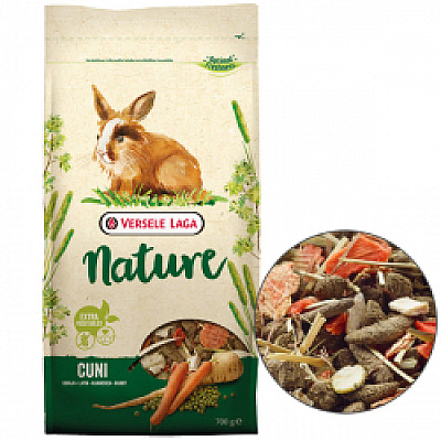 Versele-Laga Nature Cuni ВЕРСЕЛЕ-ЛАГА НАТЮР КУНІ суперпреміум беззерновий корм для кроликів