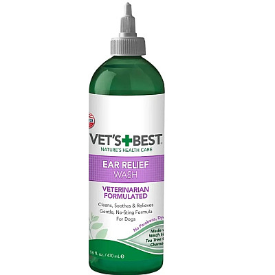 Рідкий очисник для вух Vet's Best Ear Relief Wash