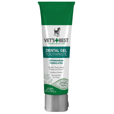 VET`S BEST    Dental Gel Toothpaste Гель Для Чистки Зубов