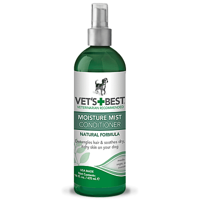 VET`S BEST   Moisture Mist Conditioner Суперувлажняющий спрей-кондиционер. Распутывает шерсть