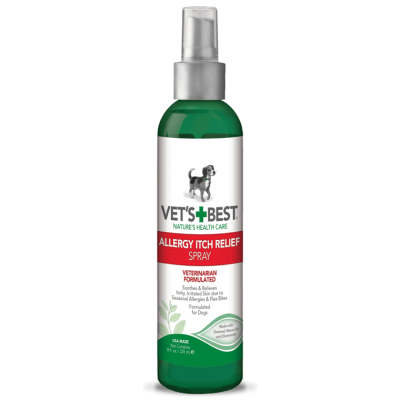 VET`S BEST  Allergy Itch Relief Spray Спрей для собак при аллергии, для чувствительной кожи, устраняет зуд