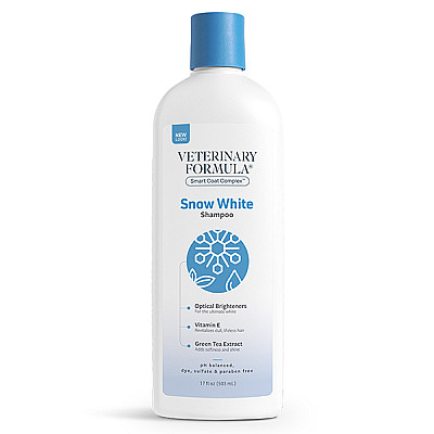 Veterinary Formula SCC Snow White Shampoo ВЕТЕРИНАРНА ФОРМУЛА БІЛОСНІЖНО БІЛИЙ шампунь для собак і котів зі світлою шерстю