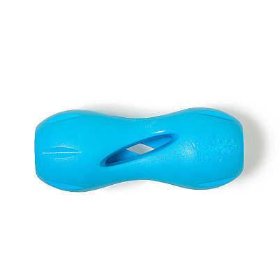 West Paw Іграшка для собак Qwizl Large Aqua Квізл для ласощів великий 17см