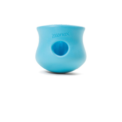 West Paw Іграшка для собак Toppl Small Aqua Топпл для ласощів малий 8 см