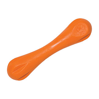 West Paw Іграшка для собак Hurley Small Tangerine Харлей кістка мала 15см, помаранчева