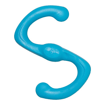 West Paw Іграшка для собак Bumi Large Aqua Бумі S-подібна велика 24см