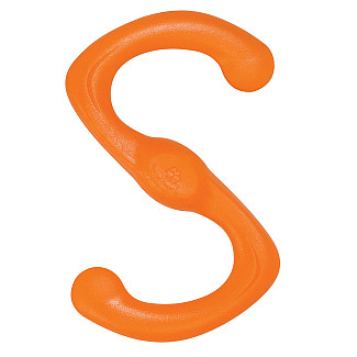 West Paw Іграшка для собак Bumi Large Tangerine Бумі S-подібна велика 24см, помаранчева