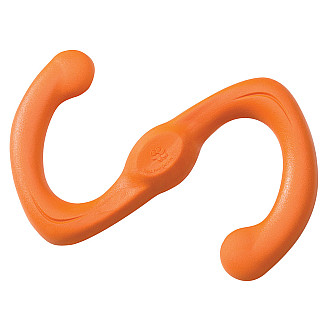 West Paw Іграшка для собак Bumi Small Tangerine Бумі S-подібна мала 21см, помаранчева