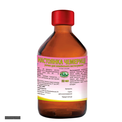 Настоянка чемериці