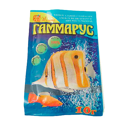 Корм для рыб "Життя" Гаммарус  10г