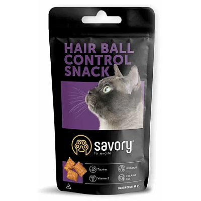 Savory (Сейворi) Snack Hair-ball Control Ласощі для котів виведення шерсті