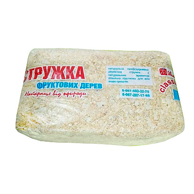 Опилки из фруктовых деревьев