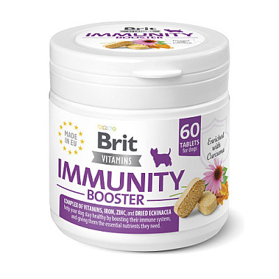 Вітаміни для собак Brit Vitamins Immunity Booster 120 г для імунітету