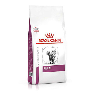 Royal Canin RENAL FELINE сухой корм для кошек имеющих почечную  недостаточность, 2 кг