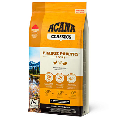 Сухий корм для собак на всіх стадіях життя ACANA Prairie Poultry з птицею 