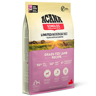 Сухий корм для собак усіх порід на всіх стадіях життя ACANA GRASS-FED LAMB з чутливим травленням, з ягням, 6 кг