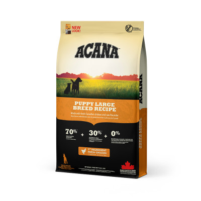Сухий корм для цуценят великих порід ACANA Puppy Large Breed Recipe з птицею