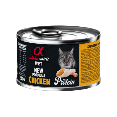 Влажный корм для котов Alpha Spirit Chicken for Adult Cats с курицей