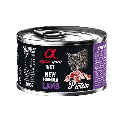 Влажный корм для котов Alpha Spirit Lamb Sterilized Cat с ягненком