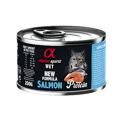 Влажный корм для котов Alpha Spirit Salmon for Adult Cats с лососем