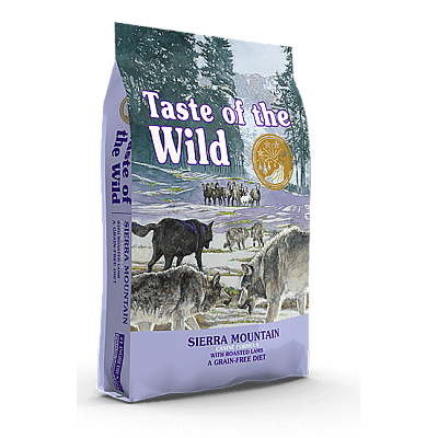 Сухий корм для собак всіх порід та всіх стадій життя Taste of the Sierra Mountain Canine Formula  з запеченим м`ясом ягняти