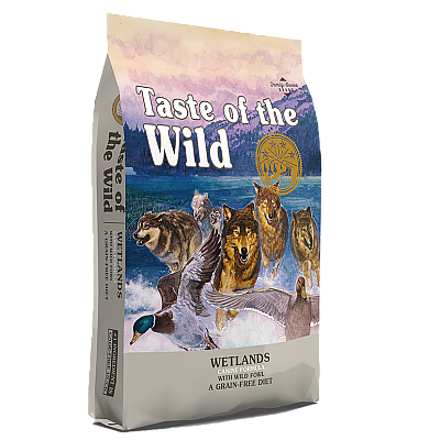 Сухий корм для собак Taste of the Wild Wetlands Canine Formula з м`ясом смаженої дичини