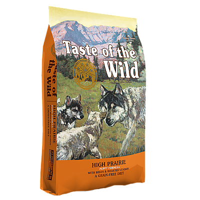 Сухий корм для цуценят Taste of the Wild High Prairie Puppy Formula всіх порід, бізон і баранина