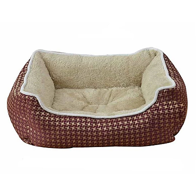 Лежак Animall Nena Star для собак и кошек, с рисунком, размер XL, 84×66×19 см