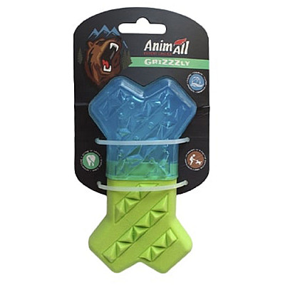 Игрушка AnimAll GrizZzly для собак, косточка охлаждающая