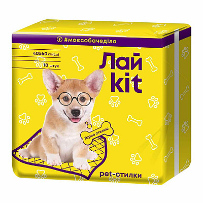 Лайкіт пелюшки, 10 шт