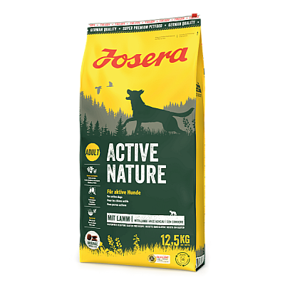 Сухий корм для дорослих активних собак Josera Active Nature Fleisch & Reis (М`ясо та Рис) з травами