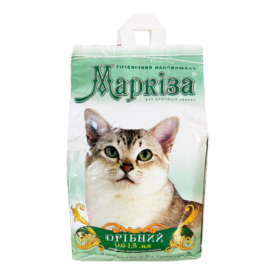 Маркиза №3. бентонитовый наполнитель Мелкий с ароматом лаванды