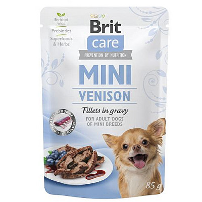 Влажный корм Brit Care Mini для собак, с филе дичи в соусе