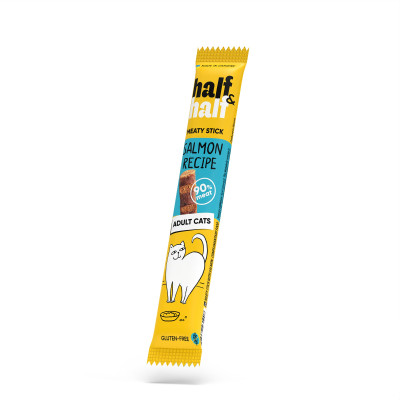 Лакомства для кошек Half&Half в форме мясных палочек 5 г