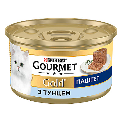 Паштет Gourmet Gold (Гурмет Голд) с тунцом для котов