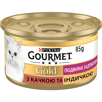 Шматочки Gourmet Gold (Гурмет Голд) в підливці з качкою та індичкою