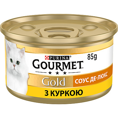 Шматочки Gourmet Gold (Гурмет Голд) соус де-люкс із куркою